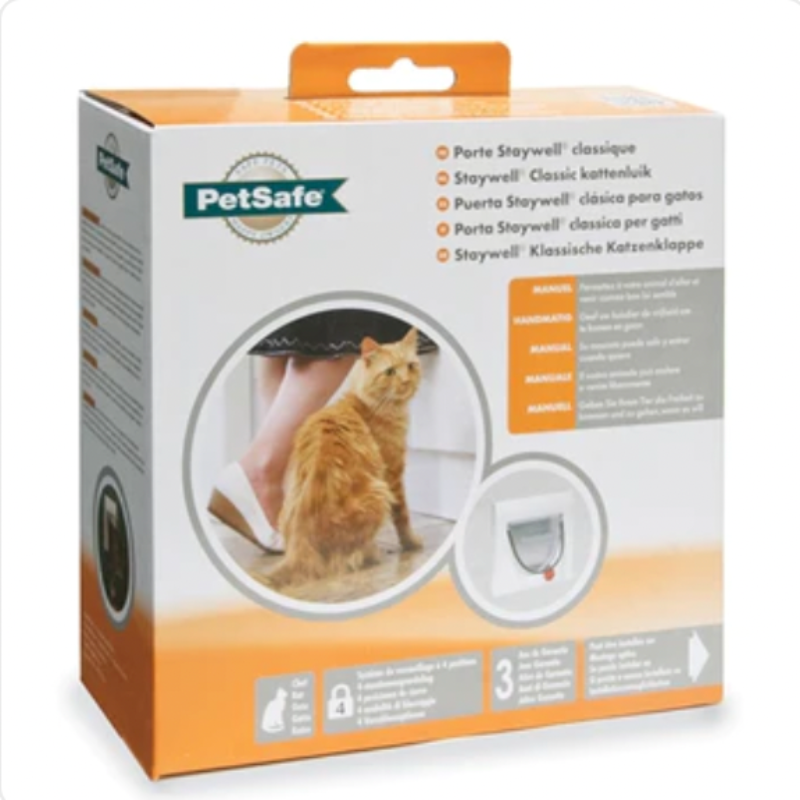 Cat Flap With Tunnel